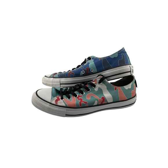 Converse x Andy Warhol Nile Blue Sea Low Top Classics Shoes 9M/11W main image 5